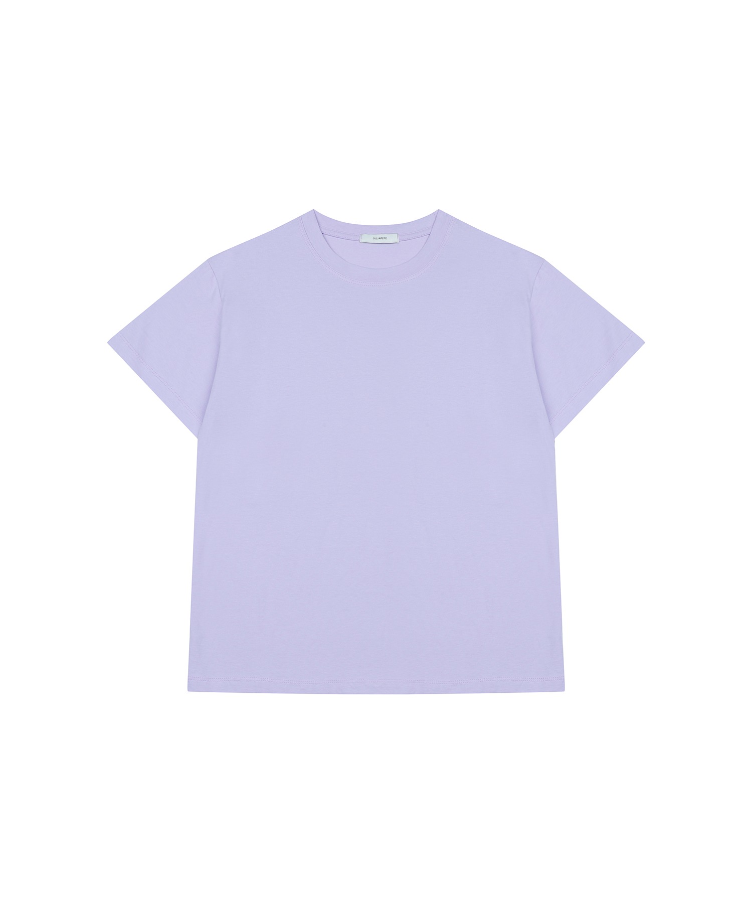 Essential Short Sleeve Layered Top (Lavender)
