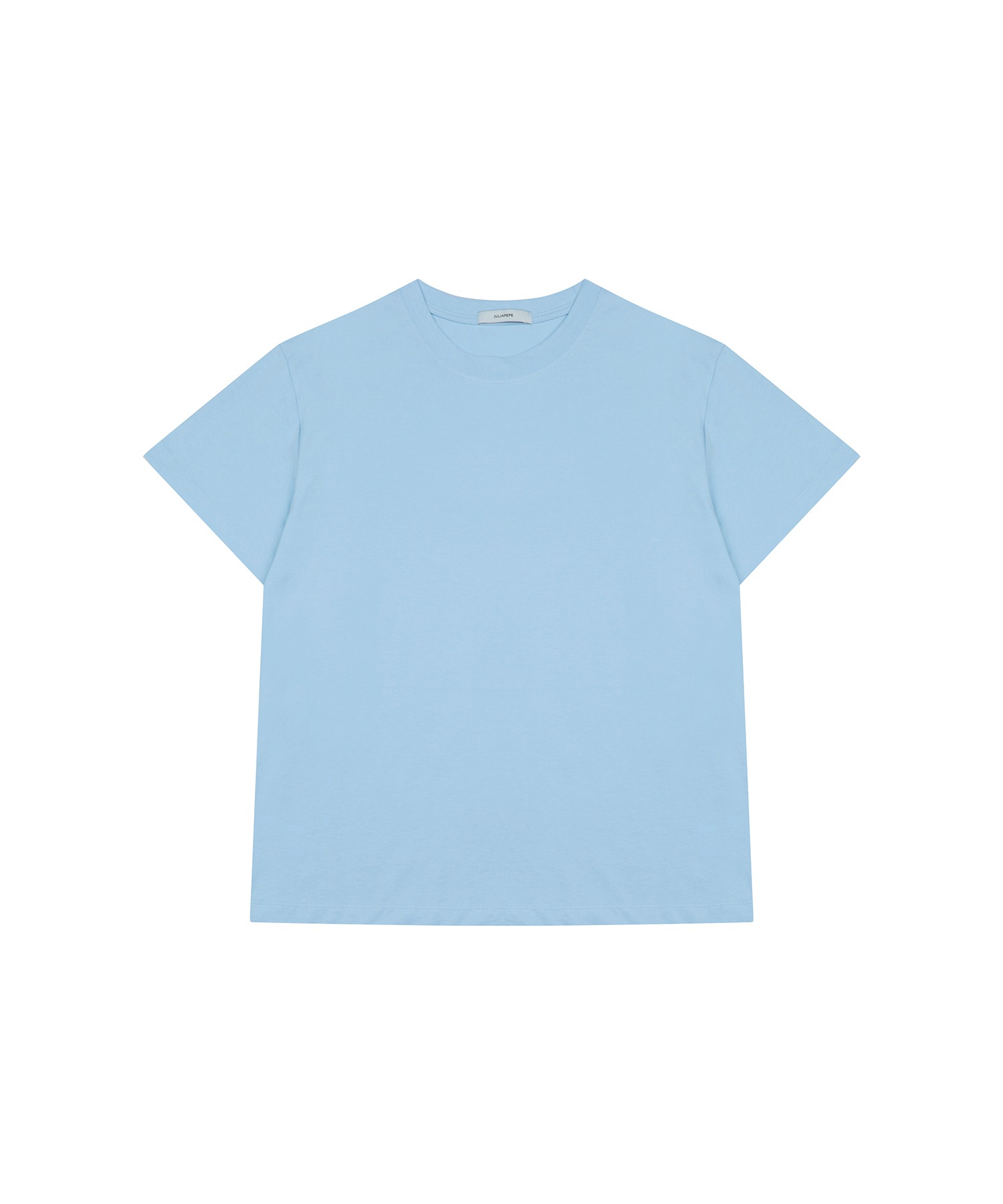Essential Short Sleeve Layered Top (Sky Blue)