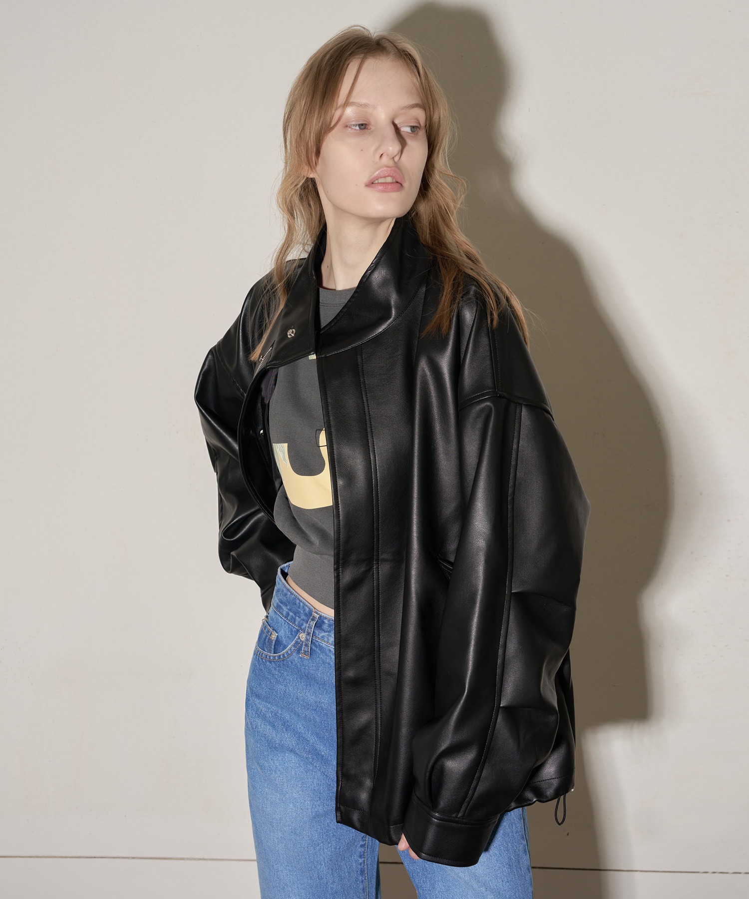 Urban Leather Jacket (Black)