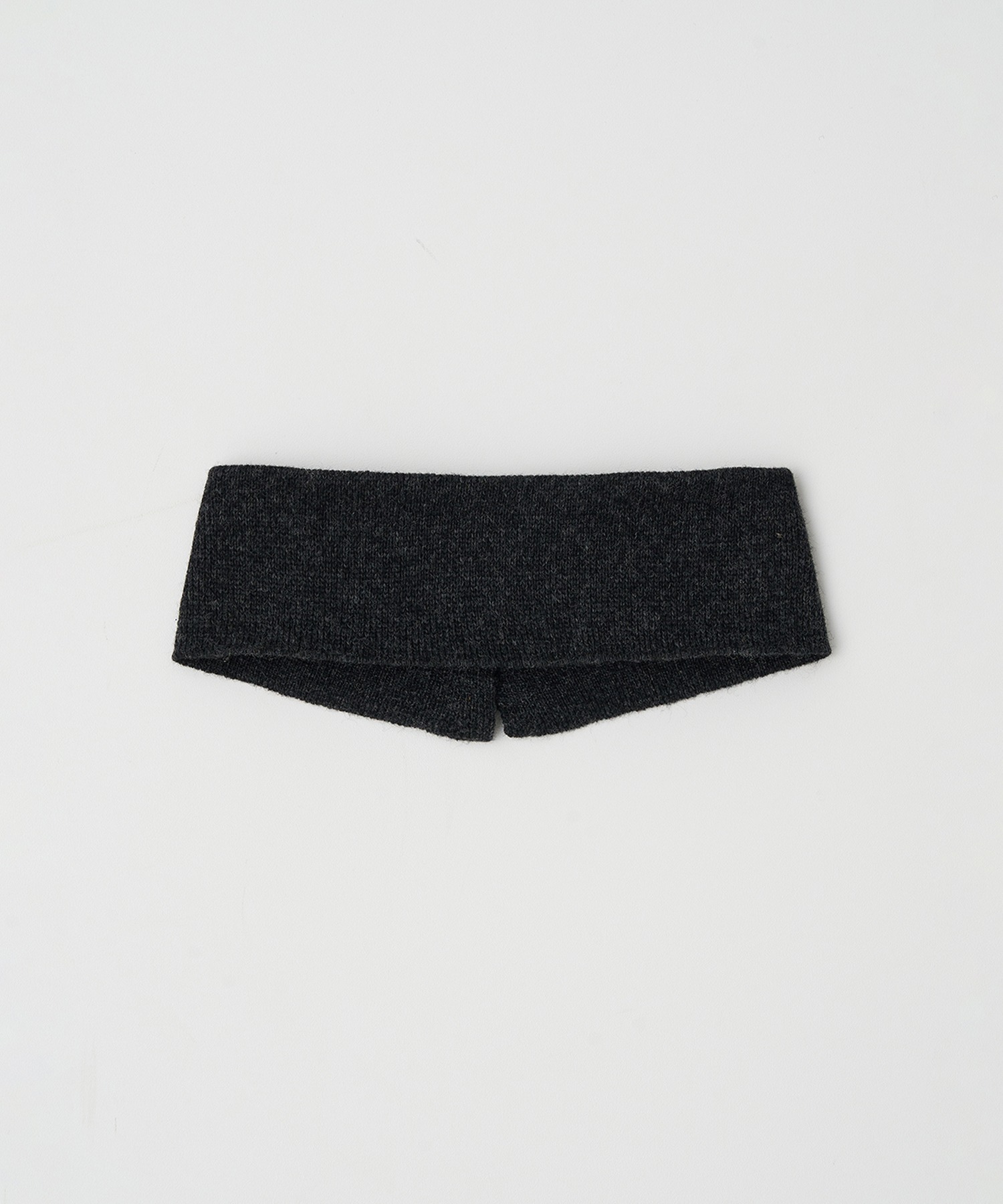 French Cashmere Neck Band (Charcoal)